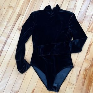 Velour bodysuit